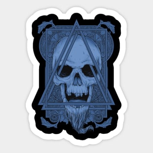 The Uncle Skull Sticker